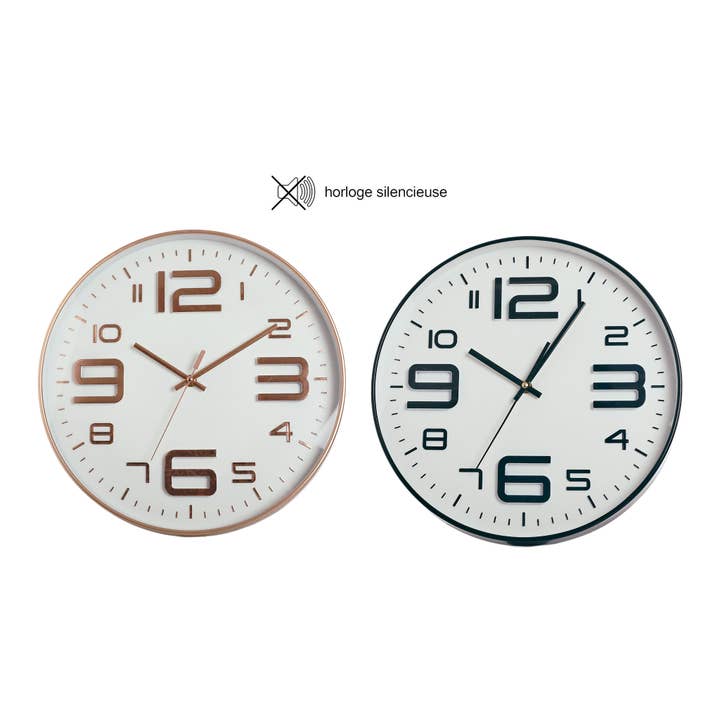 Horloge Silencieuse D.35 cm pour la vente par CP INTERNATIONAL