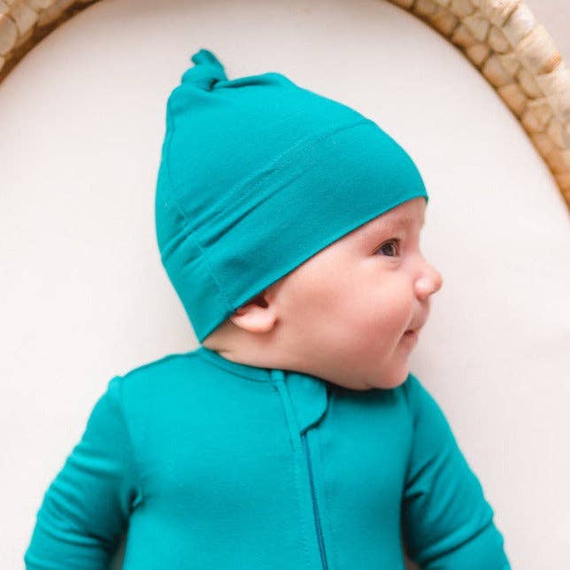 Evergreen Bamboo Knot Hat for wholesale on Faire2