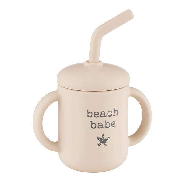 Stephan Baby by Creative Brands - Wholesale Drinking Glass/Cup - Kids & Baby - Silicone Sippy Cup - Beach Babe1