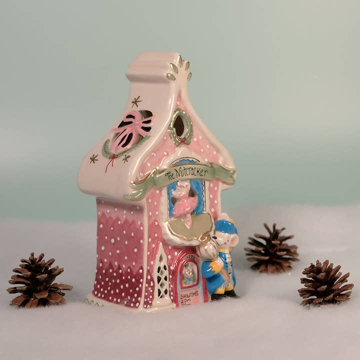 Blue Sky Clayworks - Wholesale Christmas Decoration - Nutcracker Candle House1