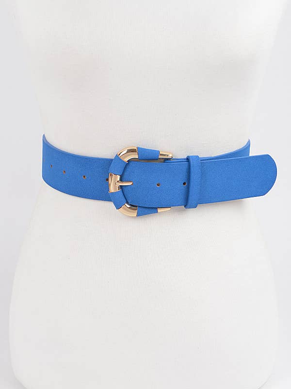 Micro Suede Belt for wholesale by Shop Neighbors
