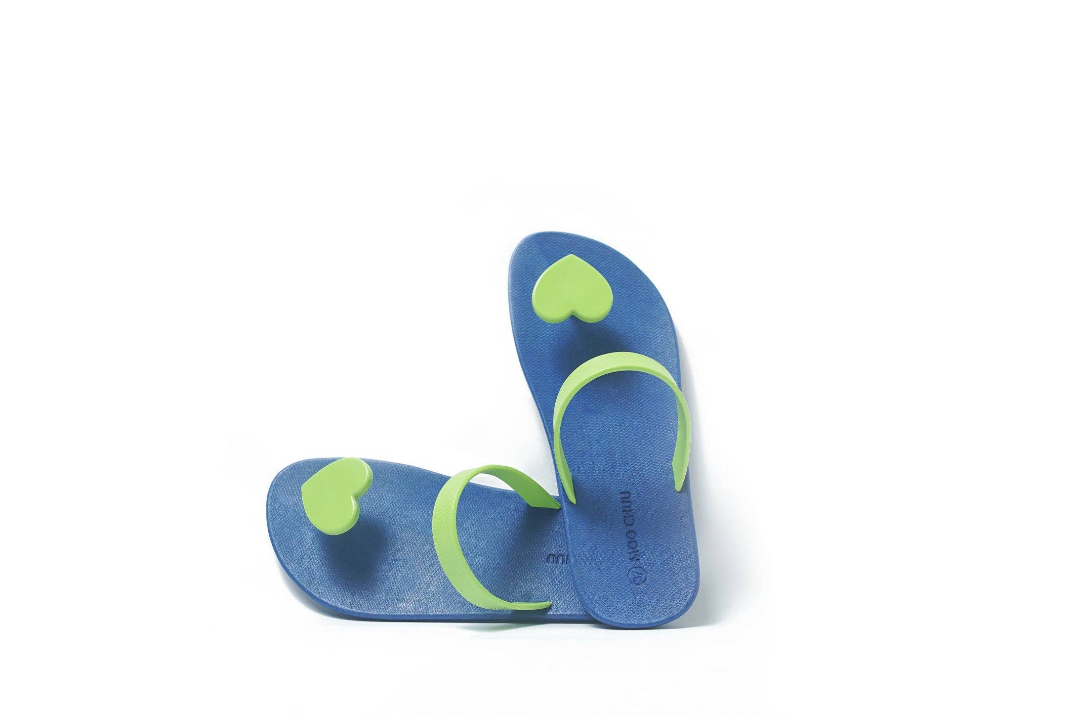 MOO CHUU UK – wholesale Flip Flops – Women’s – Sweety Heart Flipflops - Choose Your Own Colour Way - Eco11