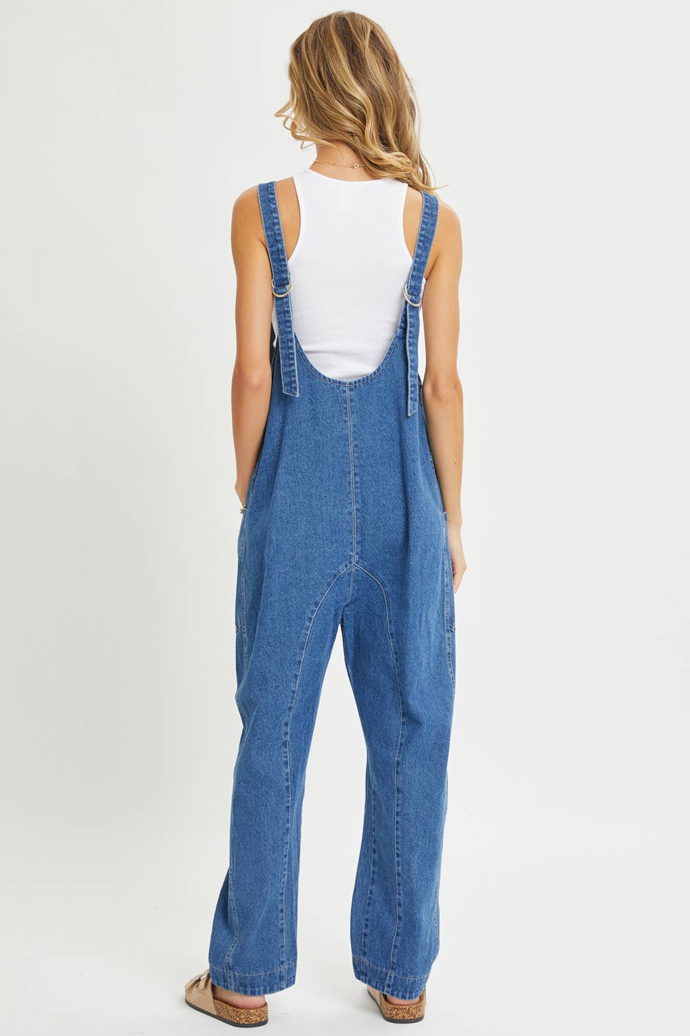 Sweet Lovely by Jen - Wholesale Jumpsuit - Women's - BESTSELLER ONE-AND-DONE DENIM JUMPSUIT2