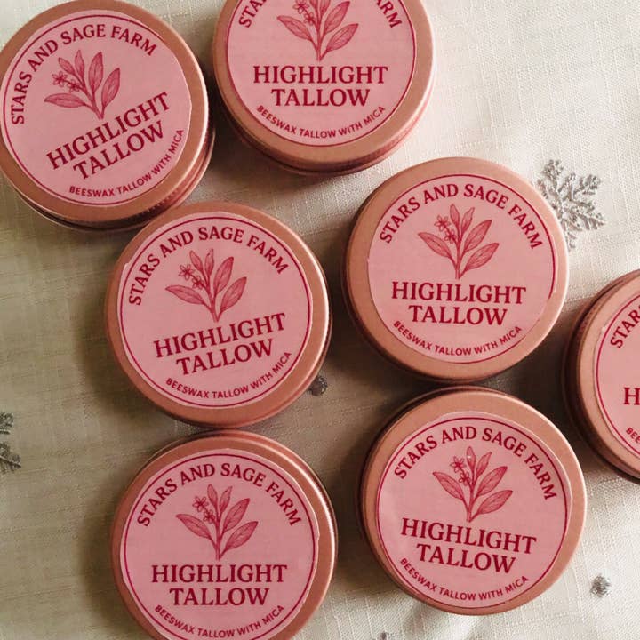 Evidenzia Tallow per la vendita all'ingrosso da parte di Stars and Sage Farm