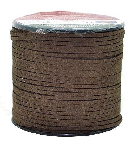 Mandala Crafts – Großhandel Bastelzubehör – Wildleder-Imitatkordel – veganes Leder für Schmuckherstellung und Perlenarbeiten41