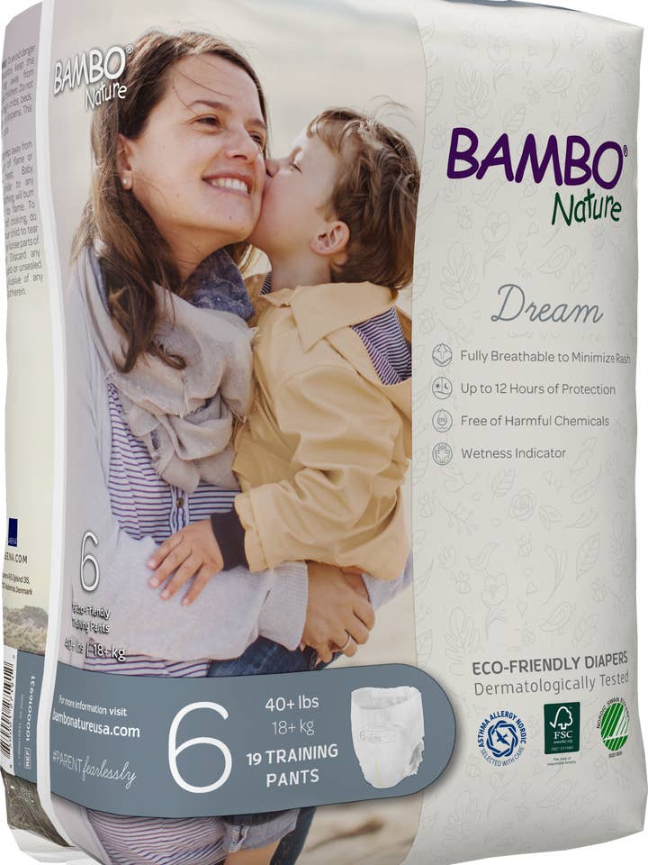 Bambo Nature USA - Wholesale Underwear/Diaper Cover - Baby - Bambo Nature Training Pants Size 6