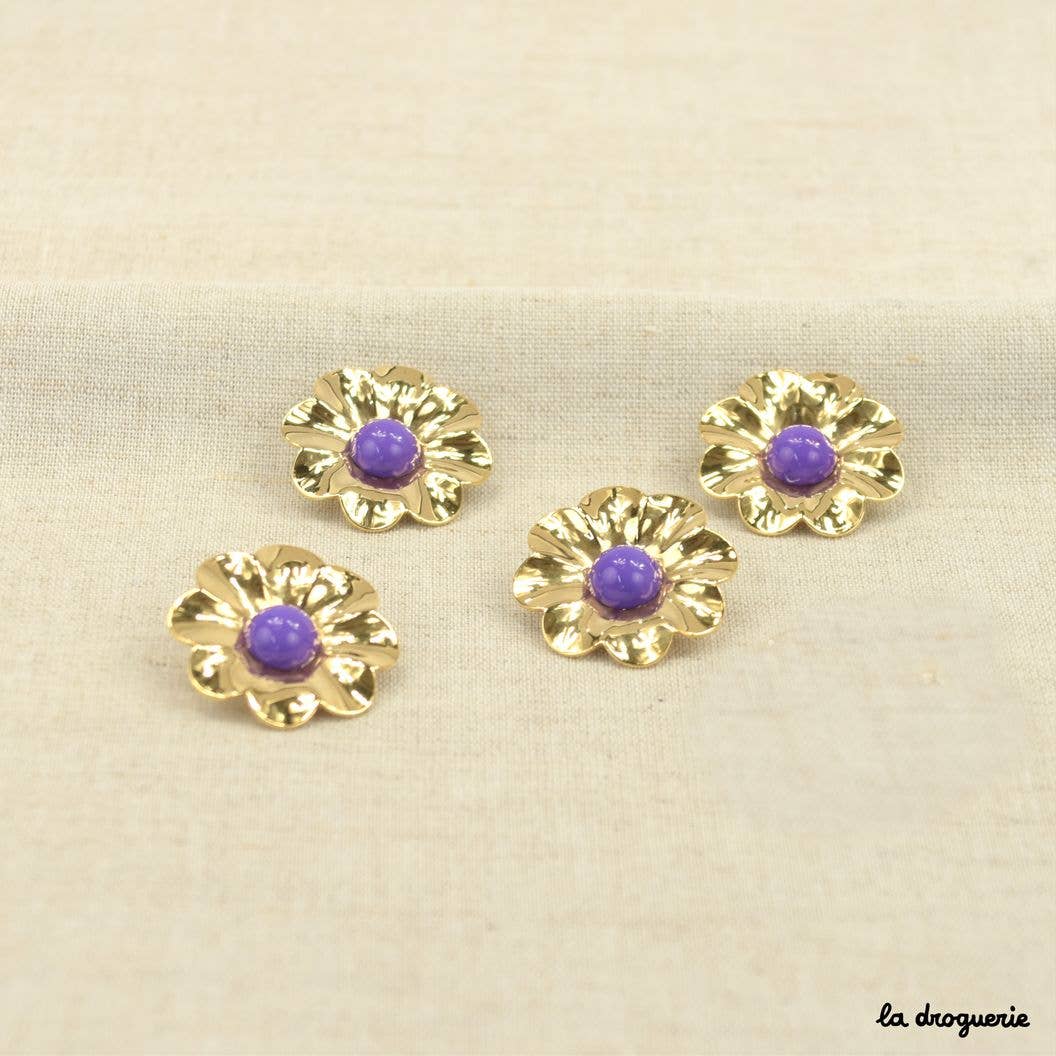 LA DROGUERIE - Wholesale Sewing Button/Snap - "Mary Quant" button 27 mm10