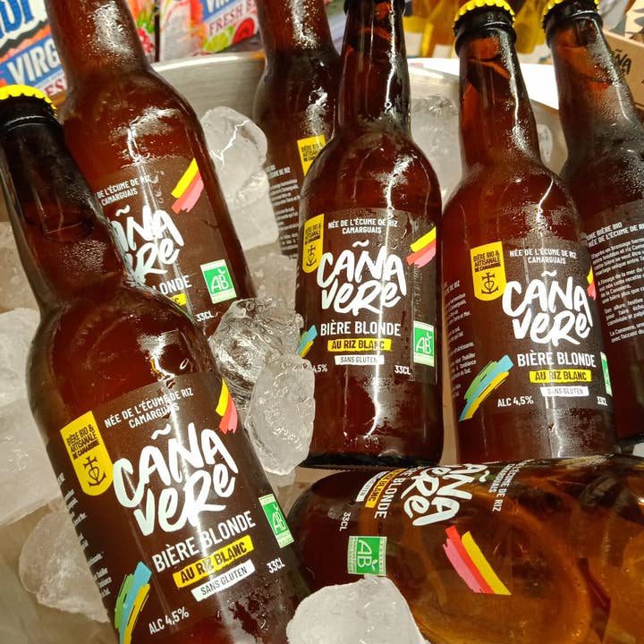 CANAVERE - Wholesale Non-Alcoholic Beer - GLUTEN-FREE ORGANIC BEER WITH CAMARGUE IGP WHITE RICE 33 CL3