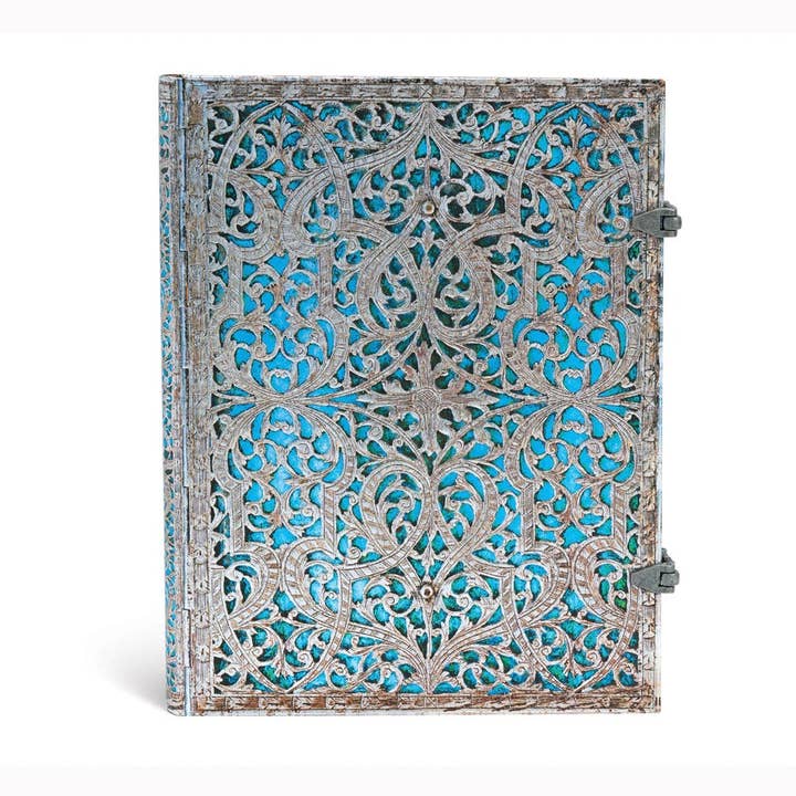 Chronicle Books - Wholesale Journal/Diary - Paperblanks Maya Blue Ultra Lined Hardcover Journal, 240pg, 120GSM