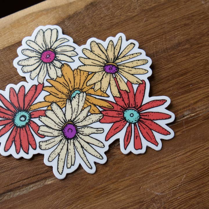 Adesivo in vinile con mazzo per la vendita all'ingrosso da parte di Roam Wild Designs