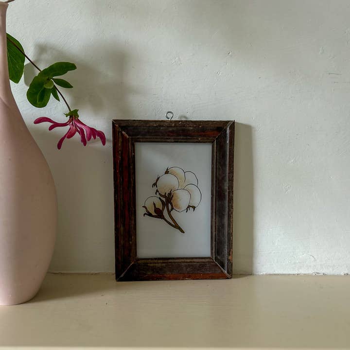 COTTON 4 Indian glass painting for wholesale by Constance & Denny