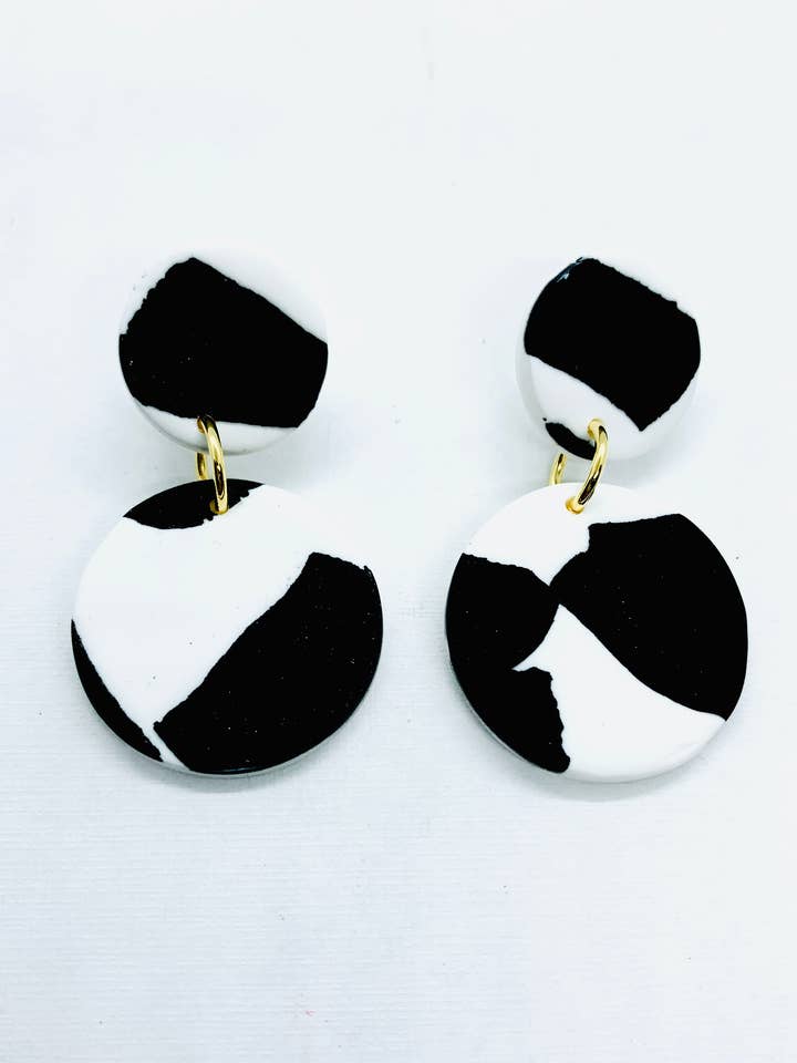 Shadows - Medium Earring for wholesale by No Shrinking Violet