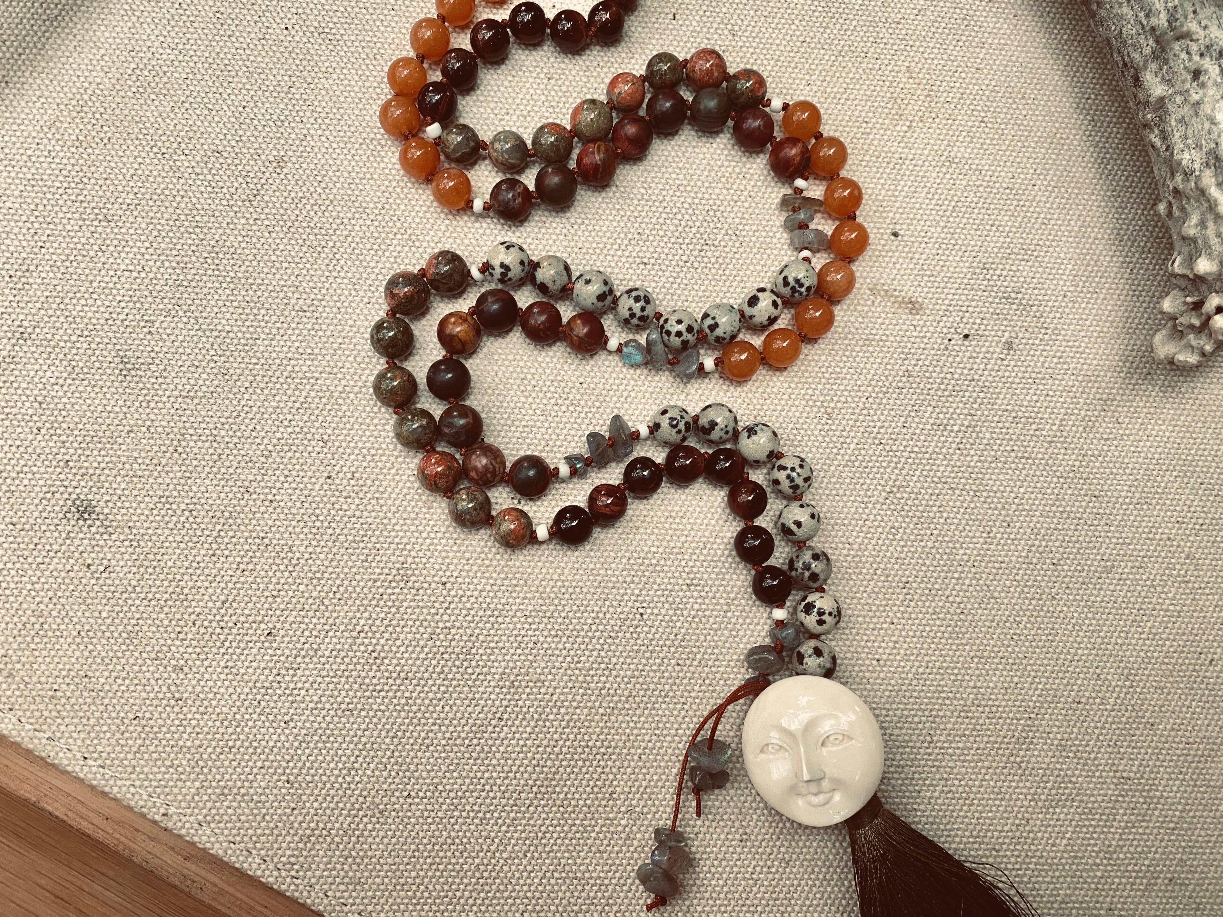 Arid Collective - Wholesale Prayer Beads Necklace - Traditional Japa Mala Necklace | Reiki Infused | Handmade6