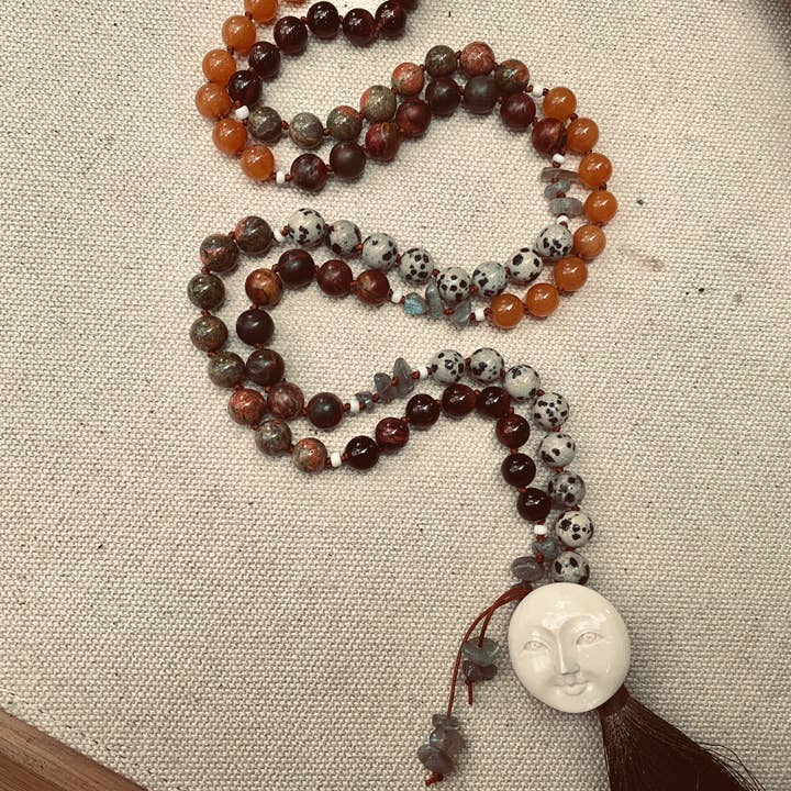 Arid Collective - Wholesale Prayer Beads Necklace - Traditional Japa Mala Necklace | Reiki Infused | Handmade6