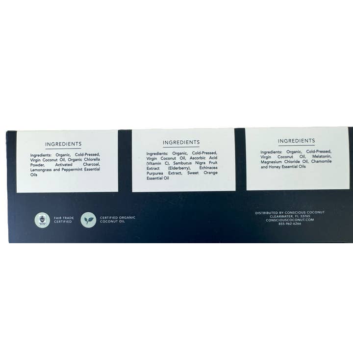 Conscious Coconut - Wholesale Bath/Body Oil - Boosted Body Oil Gift Set