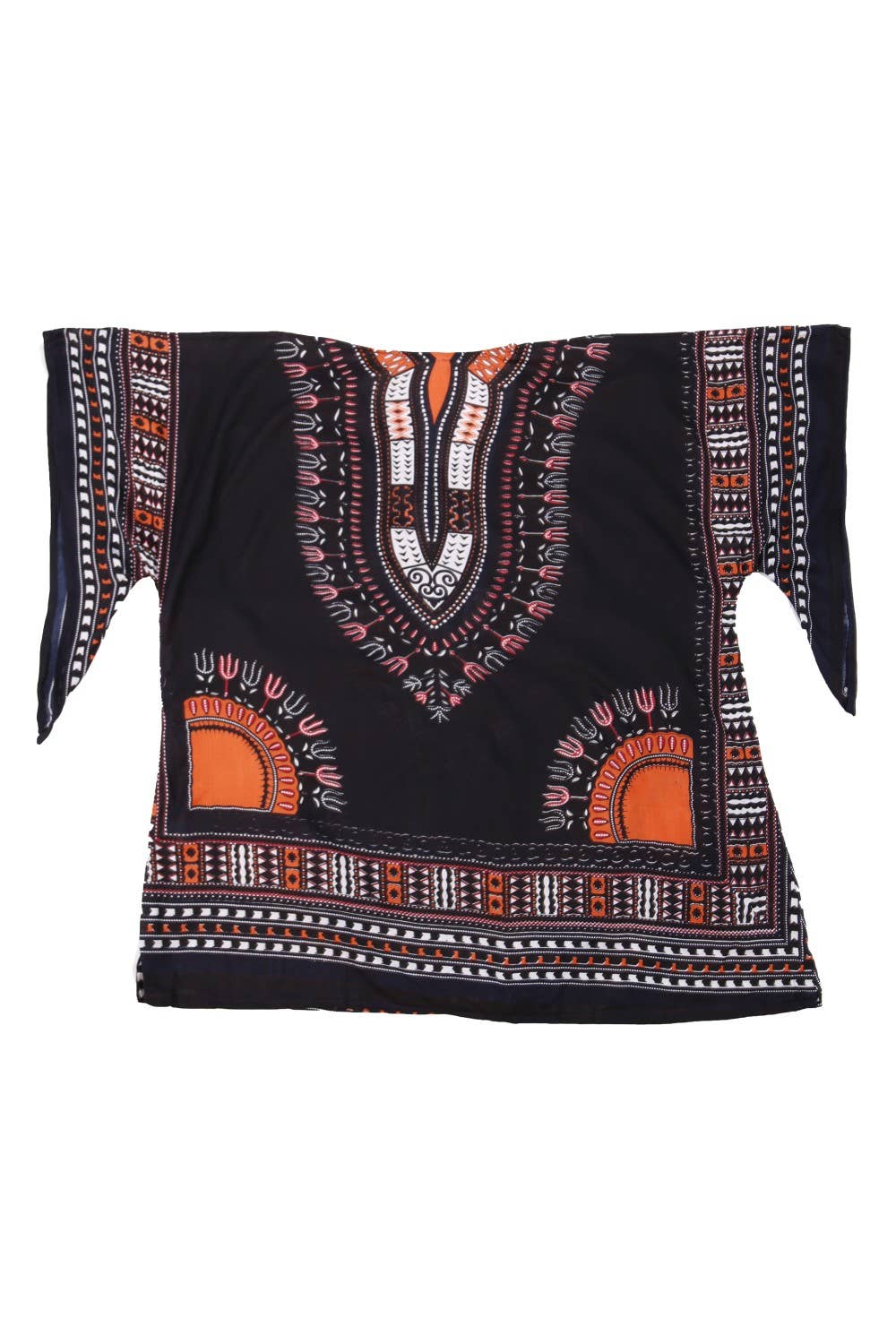 Sunshine Joy - Wholesale T-Shirt - Unisex - Dashiki by Romi - Black1