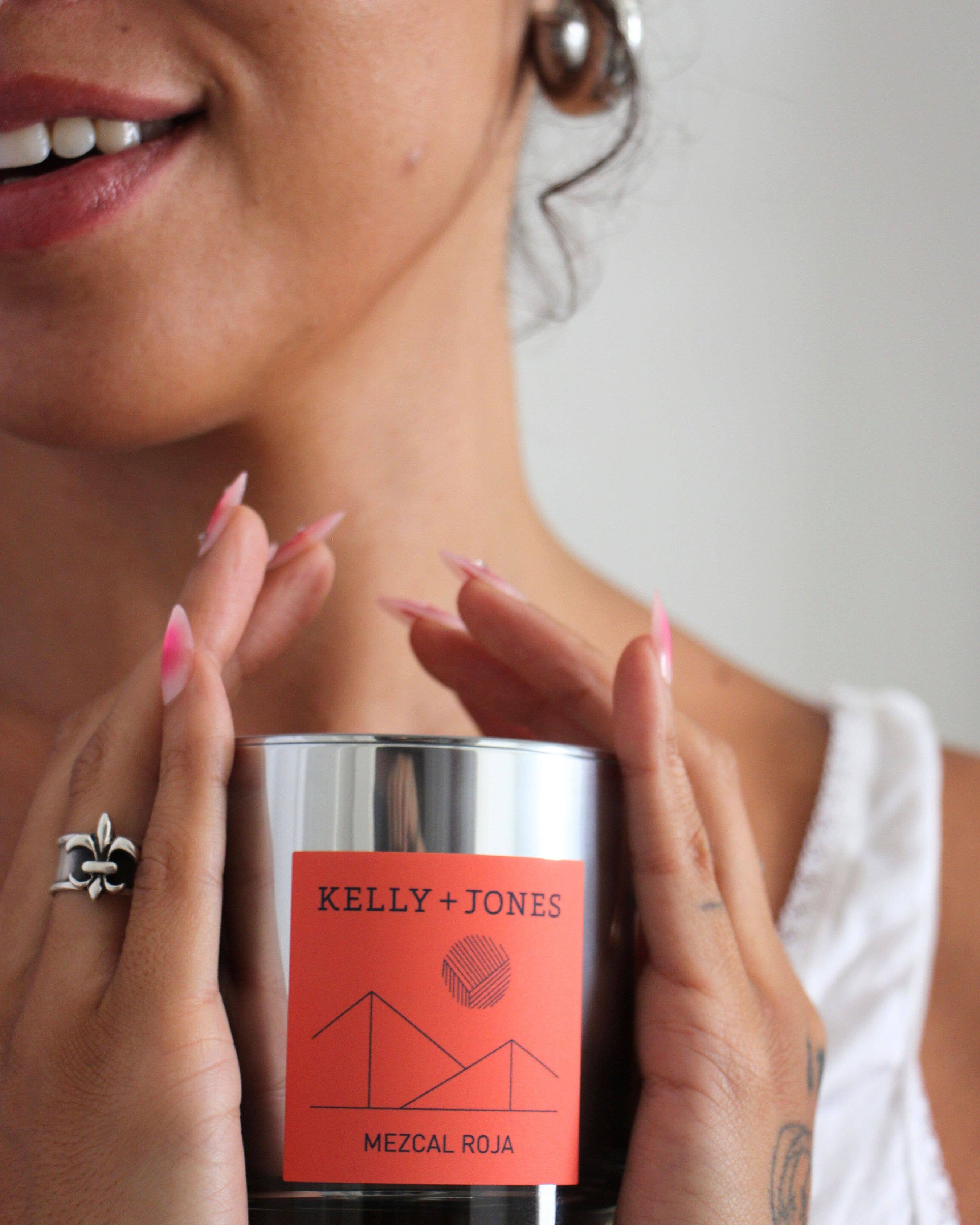 Kelly + Jones - Wholesale Jar/Filled Candle - MEZCAL Candle: Roja5