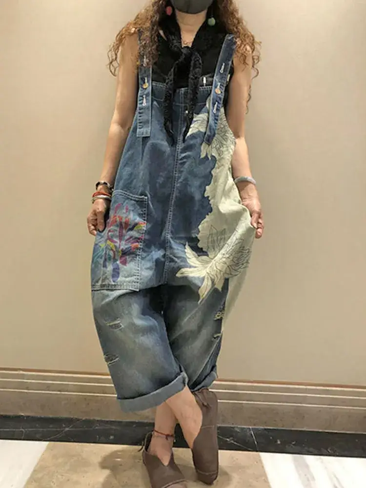 Serenity Collective - Wholesale Overalls - Women's - Denim Luxury Bleached Overall Jumpsuit2