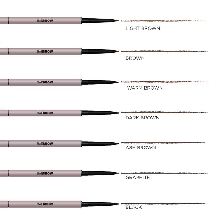 BAEBROW - Wholesale Eyebrow Pencil/Filler - B-LINER Ultra Thin Brow Pencil - Round Tip