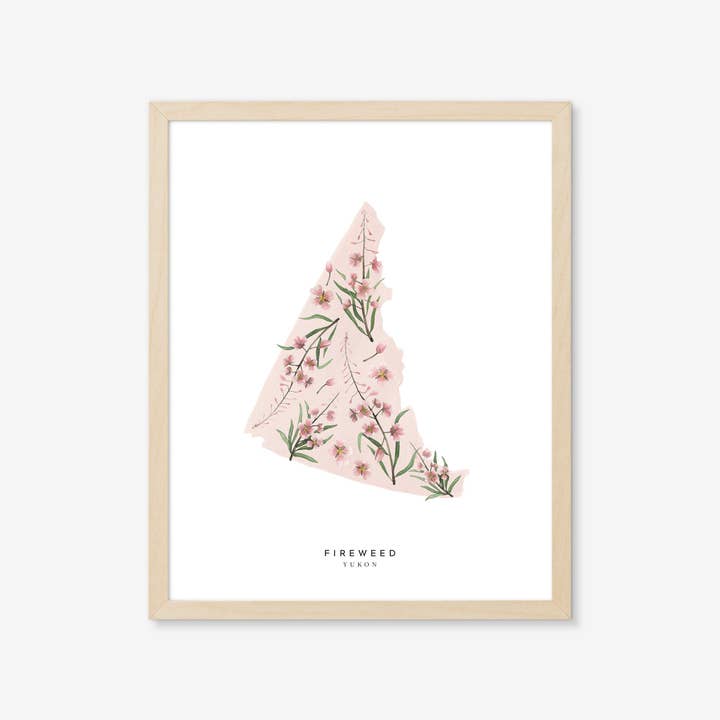 Tirage Yukon Fireweed pour la vente par Natasha Vanderburg Co.