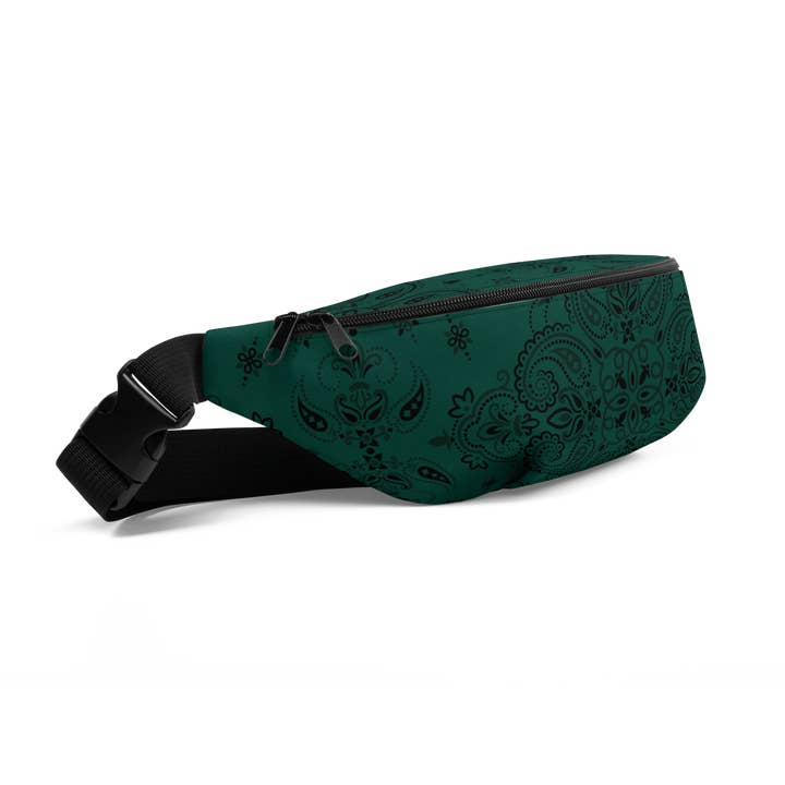 Goth Cloth Co. - Wholesale Belt Bag - Women's - Poison Paisley Fanny Pack6