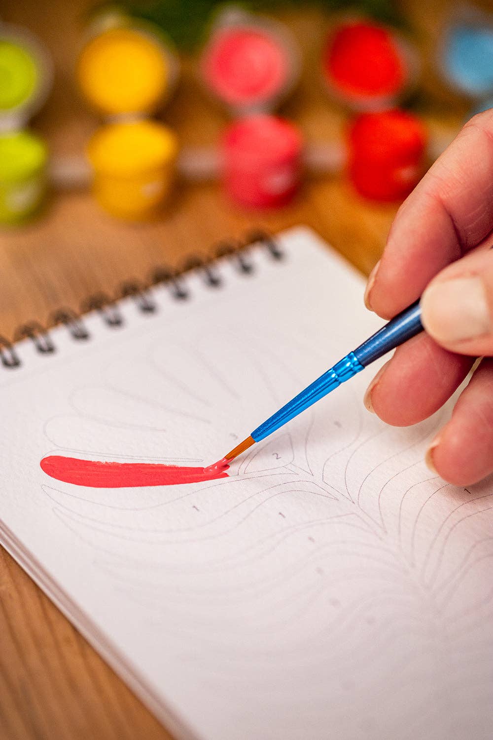 Maison Joliette - Wholesale DIY Craft Kit - Paint by Numbers - Flowering Arches4