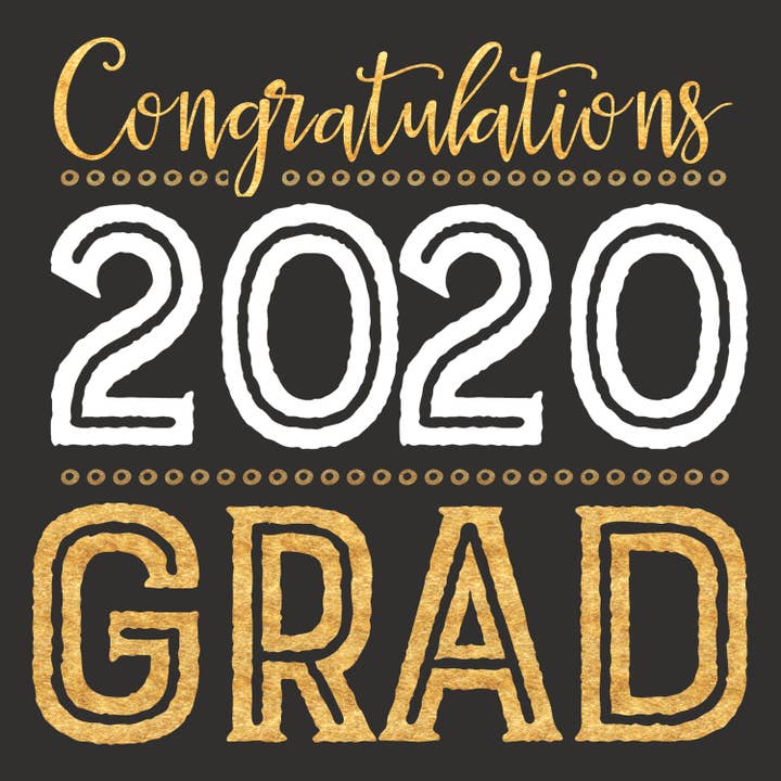 Congratulations 2020 Grad - 6X6 Box Sign for wholesale by Sixtrees