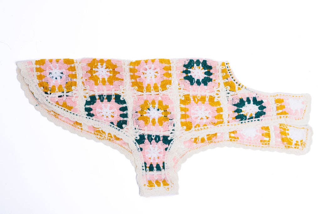 Both Tails - Wholesale Pet Shirt - Dog - Bubblegum Crochet Dog Top4