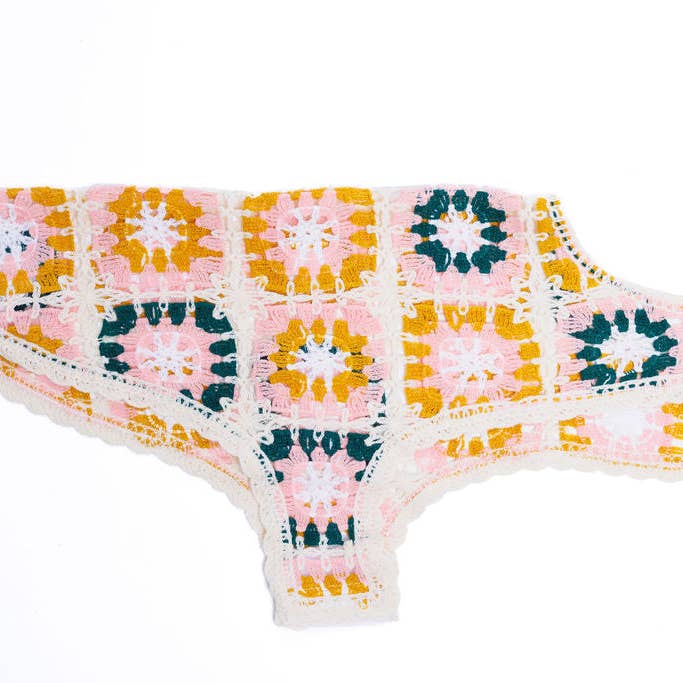 Both Tails - Wholesale Pet Shirt - Dog - Bubblegum Crochet Dog Top4