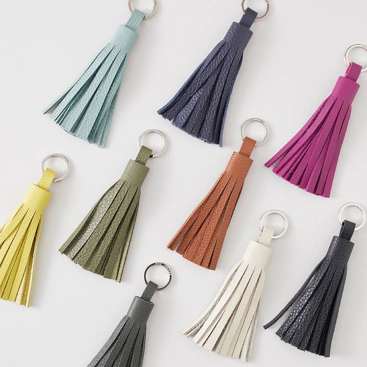 Rhe Amore - Wholesale Keychain - Unisex - Leather Tassel Keychain – Stylish Accessory for Bag & Keys