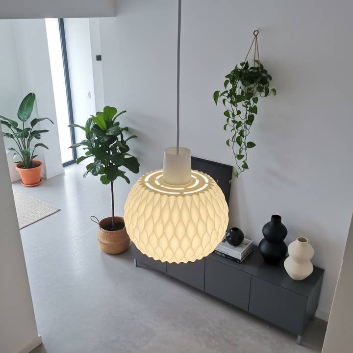 Lampdesign – Großhandel Kronleuchter/Hängeleuchte – Opal-Glanz-Pendelleuchte10