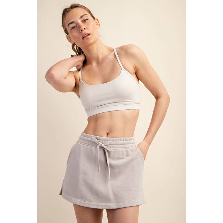 Rae Mode - Wholesale Broekrok - Dames - FRENCH TERRY KORTE ROK16