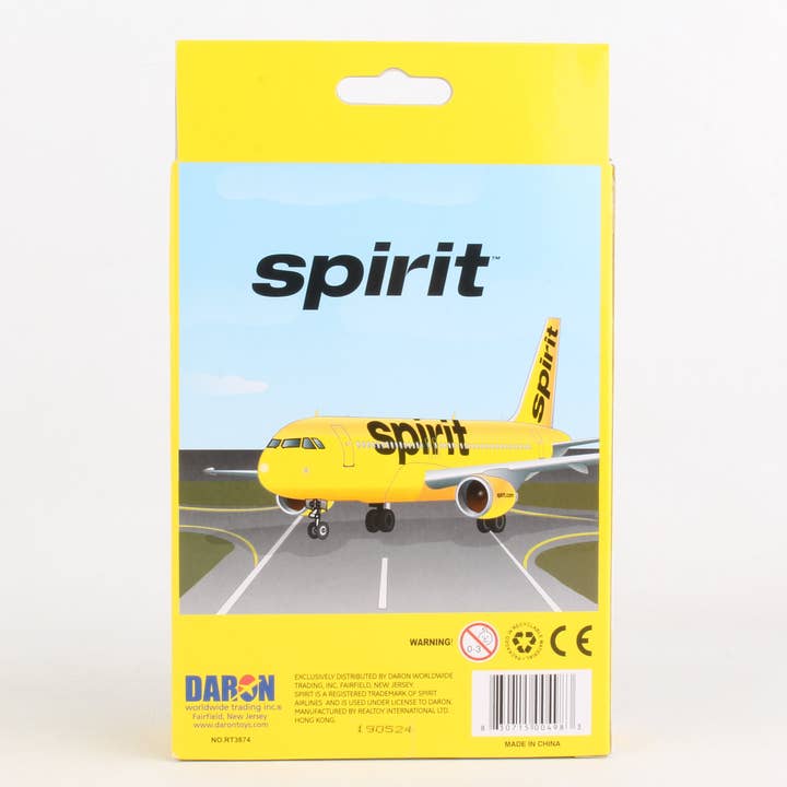 Daron Worldwide Trading - Wholesale Toy Plane - Kids - RT3874 Spirit Airlines Single Plane by Daron Toys2