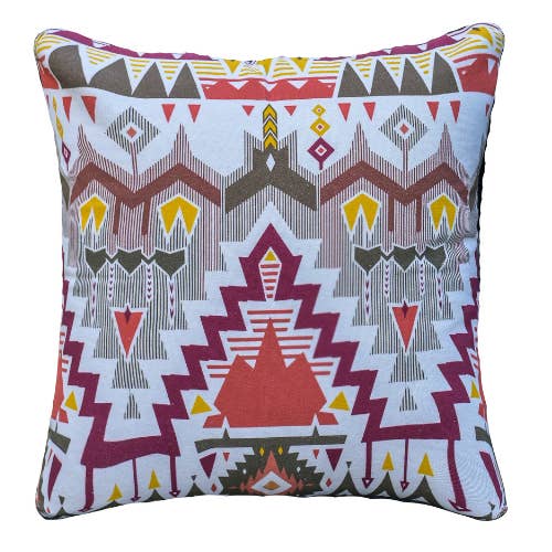 Urbane Hide – Kussenhoes met tribaal patroon katoen 45×45 cm voor wholesale door Urbane Hide