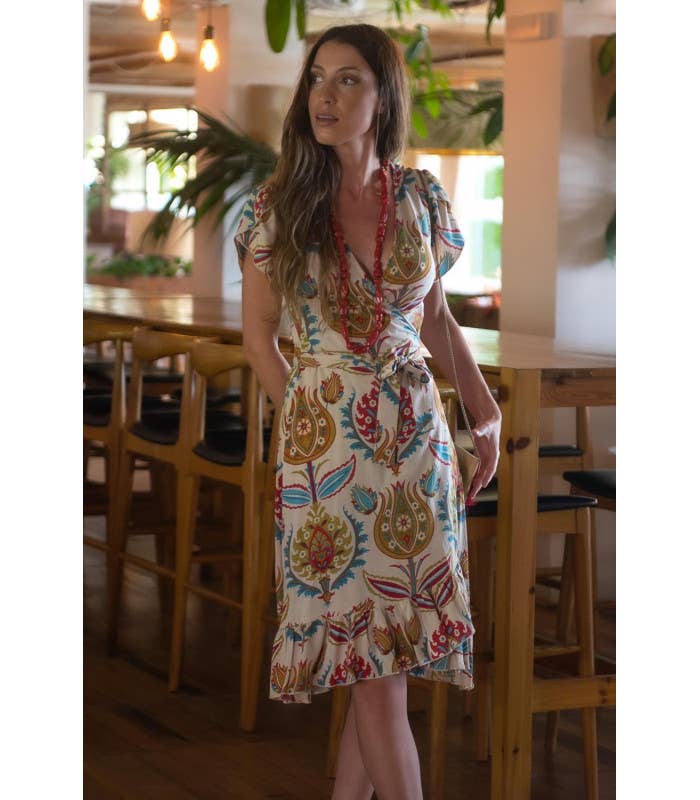  REF  CADIZ MEDIEVAL SUNSET AND MOON DRESS for wholesale on Faire1