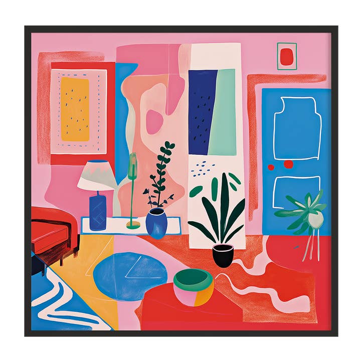 Hjem | Vægkunst | Indrammet tryk for engroshandel hos Feel Good Supplies