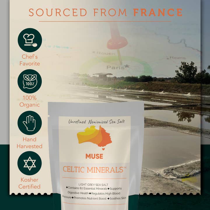 Muse Celtic Minerals LLC – wholesale Salt – Celtiskt havssalt Sel Gris 454 g2