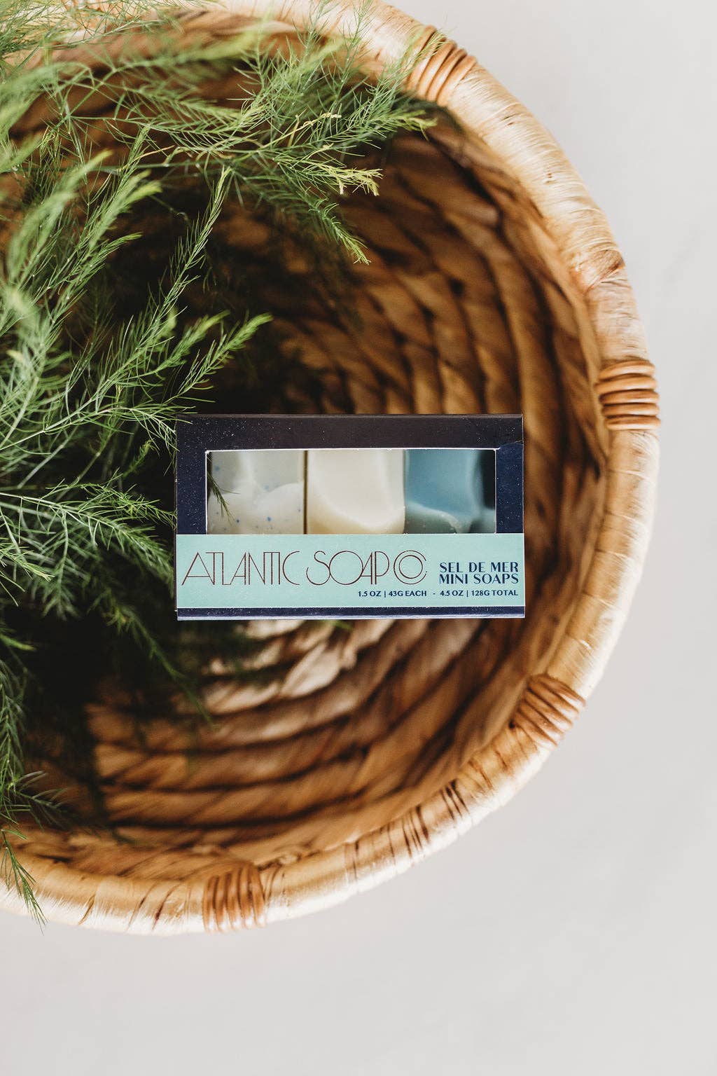 Atlantic Soap Co., LLC - Wholesale Bar Soap - Mini Soaps - Sel de Mer2