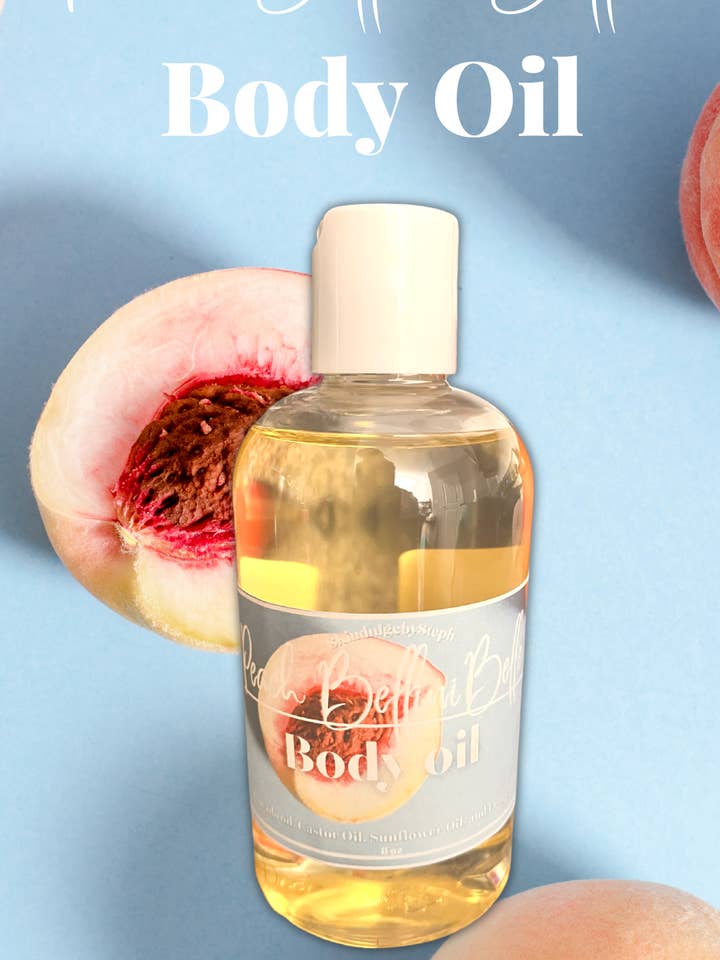 Óleo Corporal Peach Bellini Belle por atacado de SkindulgebySteph