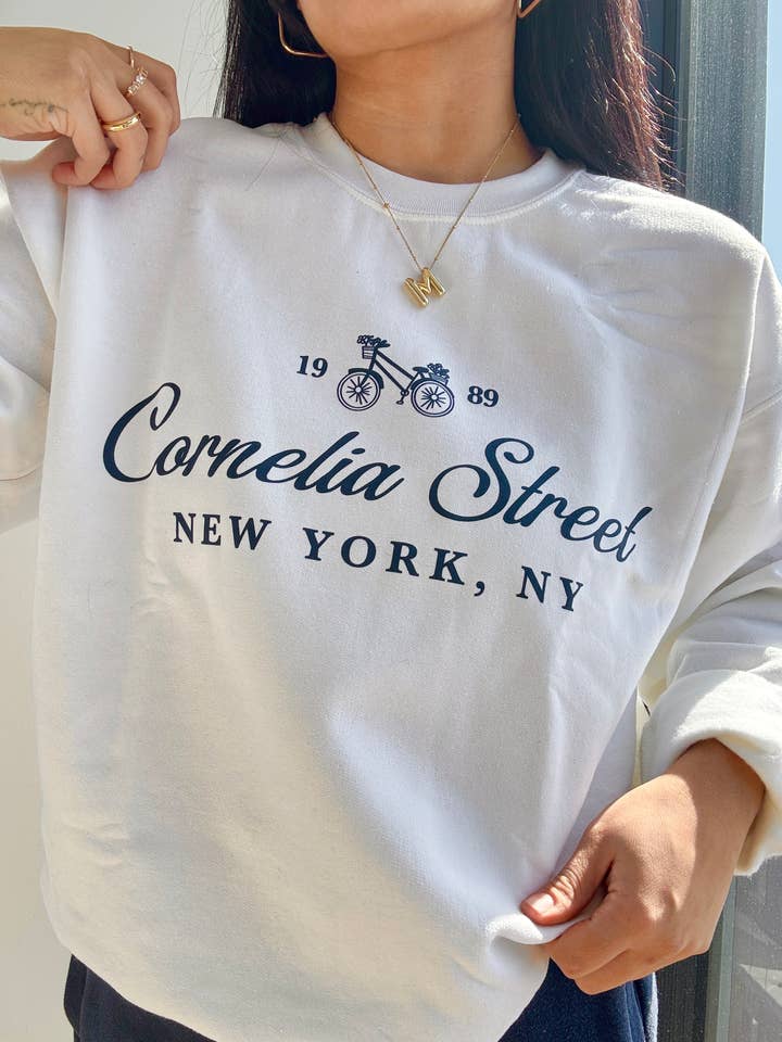 Unisex- Cornelia Street Crewneck | Gildan | New York City for wholesale by Shop Crew Avenue