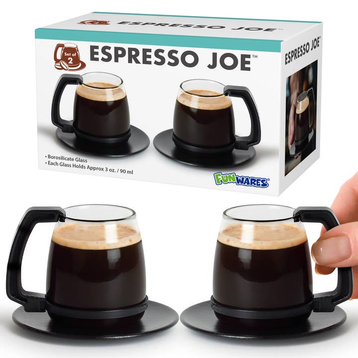 Espresso Joe – Retro Espresso Cups & Coasters, Gag & Holiday for wholesale by Funwares