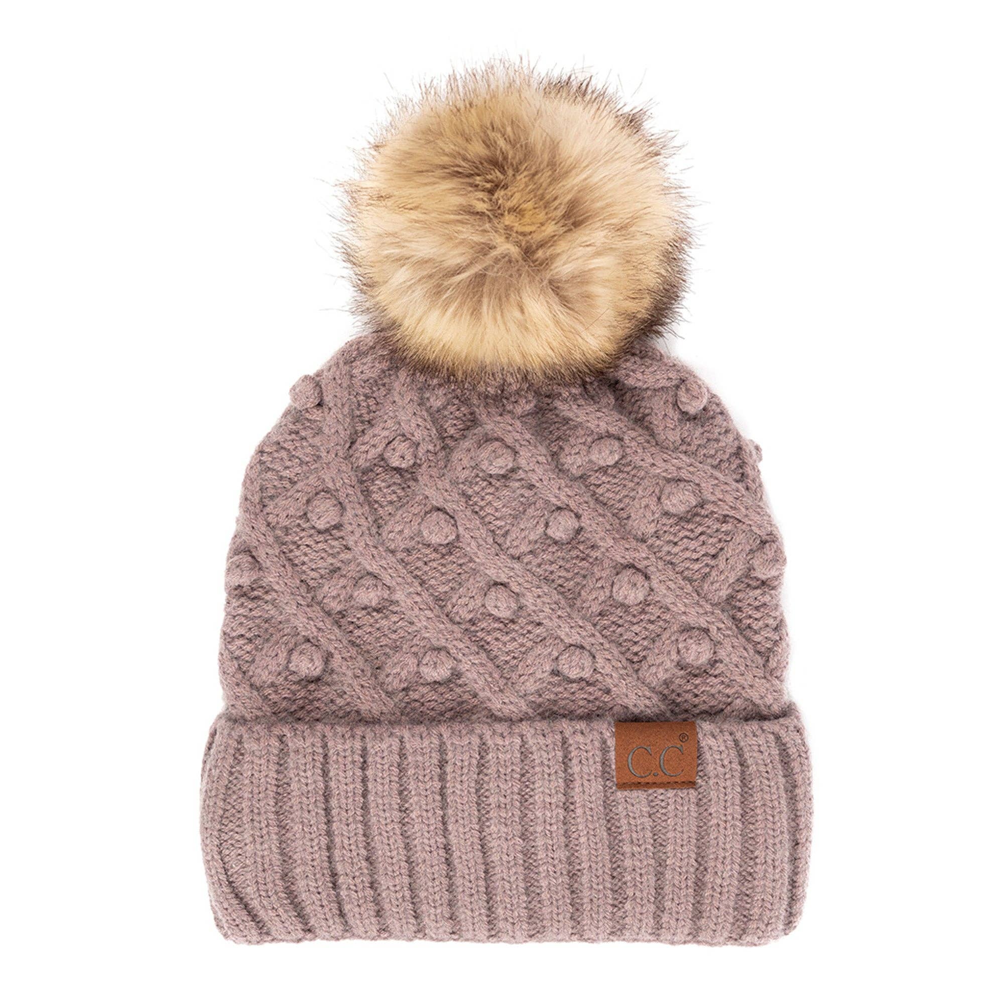 Truly Contagious - Wholesale Beanie - Kids - CC Kids Crafted Pom Detail Beanie ( KIDS-3836 )7