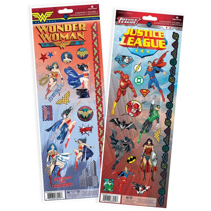 Paper House Productions - Wholesale Sticker - Wonder Woman Cardstock Sticker 2pk0