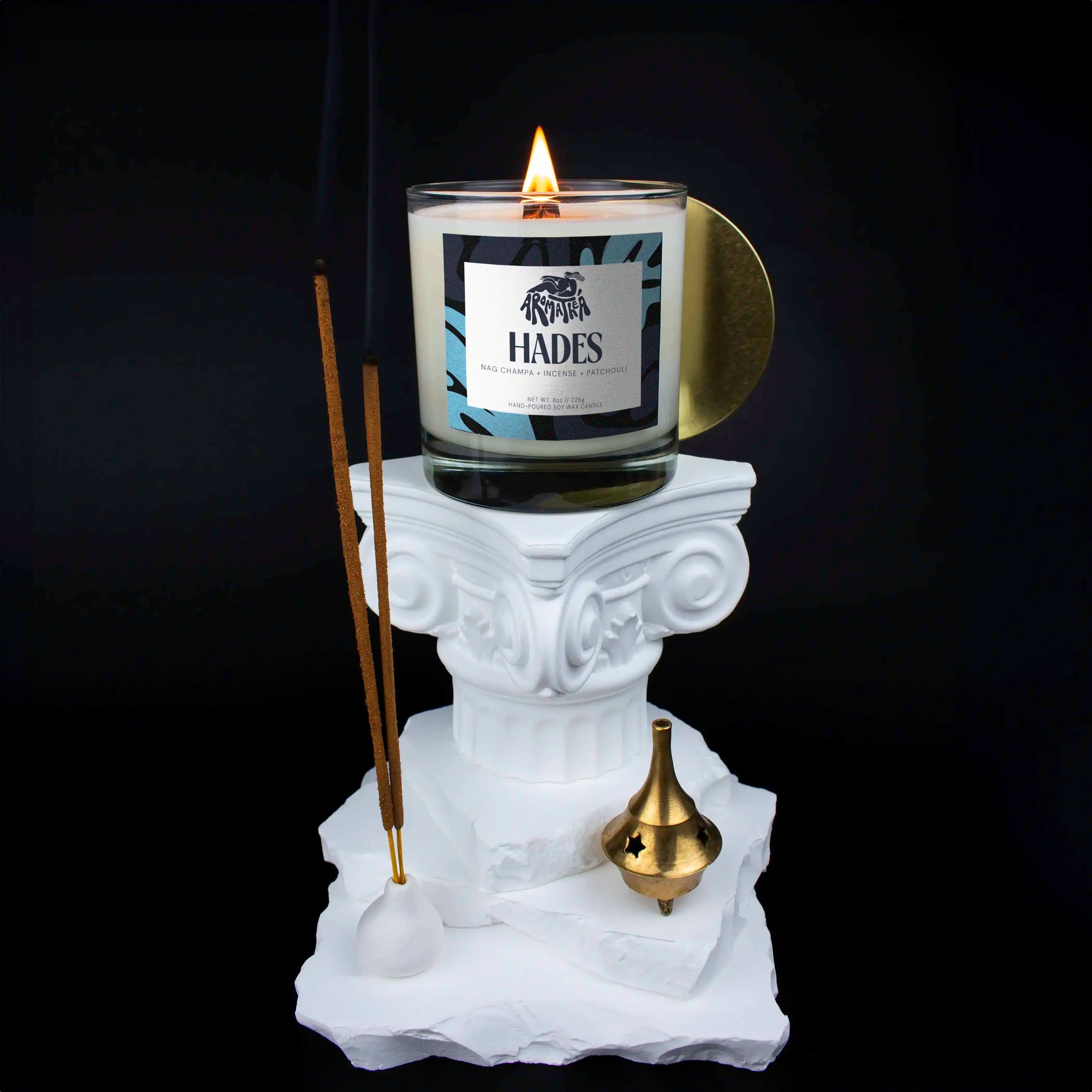 Aromatheá - Wholesale Jar/Filled Candle - Hades Candle3