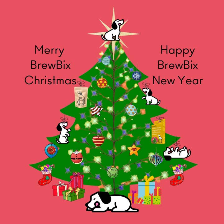 BrewBix - Wholesale Pet Treats - Dog - BrewBix dog treats Christmas Boxes. 12 x 100g box2