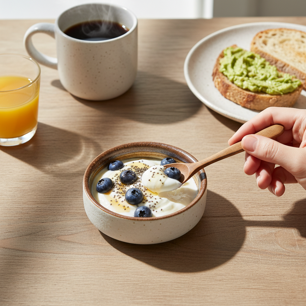 Kadra Kitchenware - Wholesale Dinner Plate - Vikko Stoneware Palm Mini Plate Cream White Brown Rim1