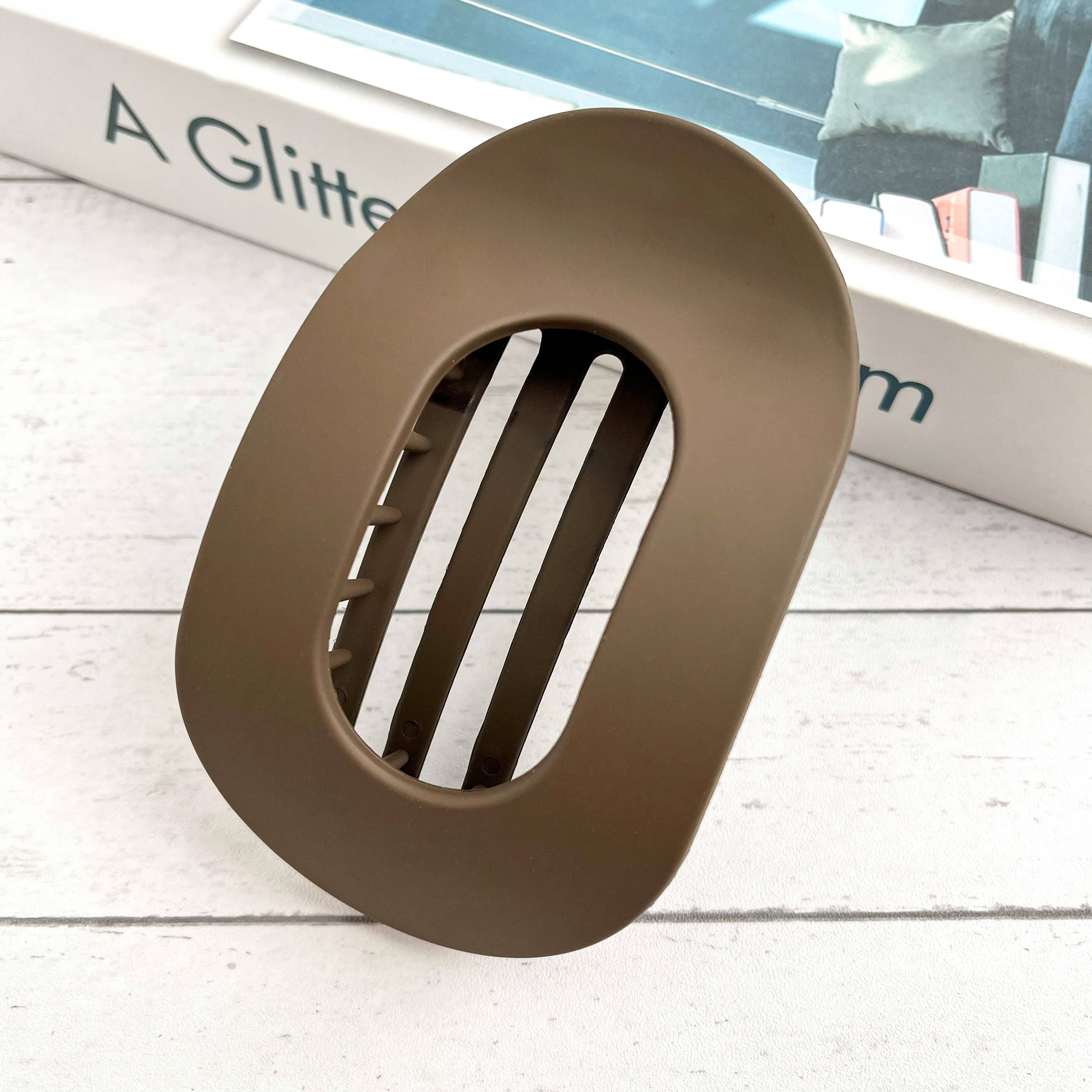 SoapElenGlen - Wholesale Hair clip – Women’s - Solid Color Flat Oval Hair Clip7