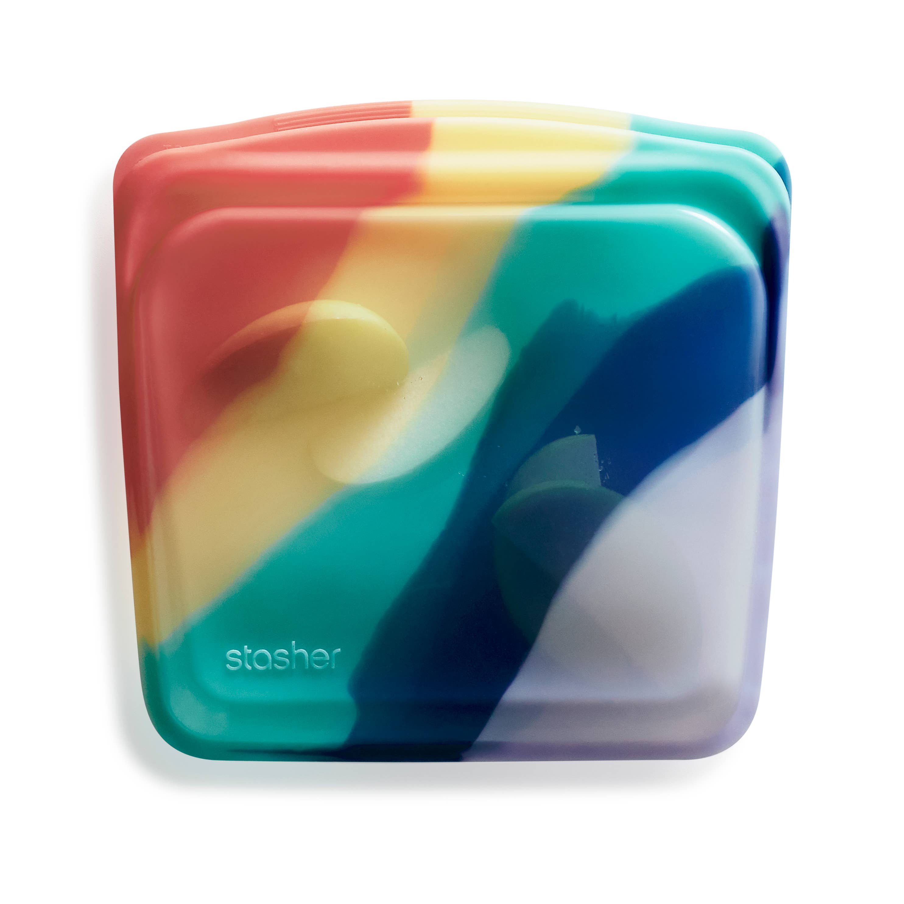 Stasher - Wholesale Food Storage Wrap/Bag - Sandwich: Rainbow Splash2