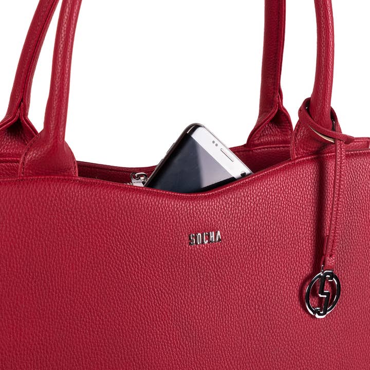 Socha - Wholesale Laptop Bag - Women's - Women's laptop bag/business bag - Cerry Red 14 inch3