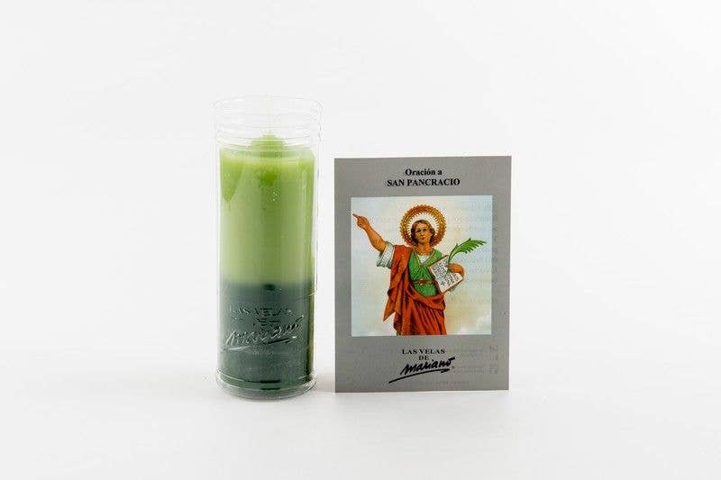 Las Velas de Mariano - Wholesale Novelty Candle - PRAYER CANDLE SAINT PANCRAS0